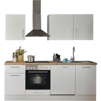 BASIC by Balculina Küchenzeile "Turin", Breite 220 cm, wahlweise mit E-Geräten von Basic By Balculina