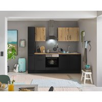 BASIC by Balculina Küchenzeile "Turin", Breite 240 cm, wahlweise mit E-Geräten von Basic By Balculina