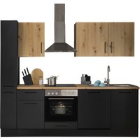 BASIC by Balculina Küchenzeile "Turin", Breite 250 cm, wahlweise mit E-Geräten von Basic By Balculina