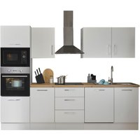 BASIC by Balculina Küchenzeile "Turin", Breite 280 cm, wahlweise mit E-Geräten von Basic By Balculina