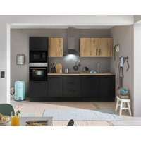 BASIC by Balculina Küchenzeile "Turin", Breite 280 cm, wahlweise mit E-Geräten von Basic By Balculina