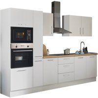 BASIC by Balculina Küchenzeile "Turin", Breite 300 cm, wahlweise mit E-Geräten von Basic By Balculina