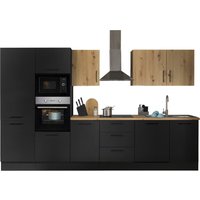 BASIC by Balculina Küchenzeile "Turin", Breite 340 cm, wahlweise mit E-Geräten von Basic By Balculina