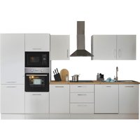 BASIC by Balculina Küchenzeile "Turin", Breite 340 cm, wahlweise mit E-Geräten von Basic By Balculina