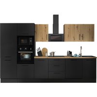 BASIC by Balculina Küchenzeile "Turin", Breite 340 cm, wahlweise mit E-Geräten von Basic By Balculina
