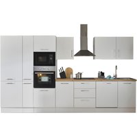 BASIC by Balculina Küchenzeile "Turin", Breite 370 cm, wahlweise mit E-Geräten von Basic By Balculina