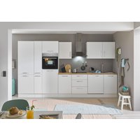 BASIC by Balculina Küchenzeile "Turin", Breite 370 cm, wahlweise mit E-Geräten von Basic By Balculina