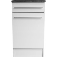 BASIC by Balculina Unterschrank "Jazz 50er Unterschrank, Küchenschrank BxHxT 50x90x60 cm", (1 St.), Unterschrank mit 1 Tür, 1 Schubkasten und 1 Einlegeboden von Basic By Balculina