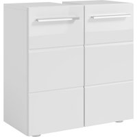 BASIC by Balculina Waschbeckenunterschrank "Mandi" 1 Stk. tlg. Breite 60cm, hochglanz Front von Basic By Balculina