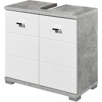 BASIC by Balculina Waschbeckenunterschrank "Pool, Badezimmerschrank BxHxT 60x57x31" 1 Stk. tlg. Breite 60cm, Tür L/R montierbar von Basic By Balculina