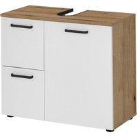 BASIC by Balculina Waschbeckenunterschrank "Vanice, Badezimmerschrank B/H/T 70x60x35cm" 1 Stk. tlg. Breite 70cm, Softclose, FSC-Mix 70%,Made in Europa von Basic By Balculina
