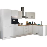 BASIC by Balculina Winkelküche "Turin" Stellbreite 340x175 cm, wahlweise mit E-Geräten von Basic By Balculina