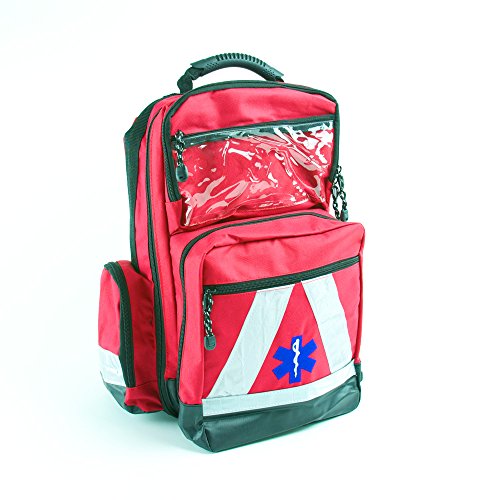 Basic Medical Supply BMS-129128 Rettungsrucksack rot von Basic Medical Supply