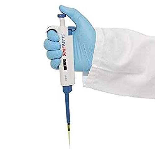 Variabel einstellbare Kolbenhubpipette 10 - 100 µl von Basic Medical Supply