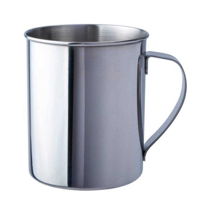 BasicNature Becher BasicNature Edelstahlbecher poliert von BasicNature
