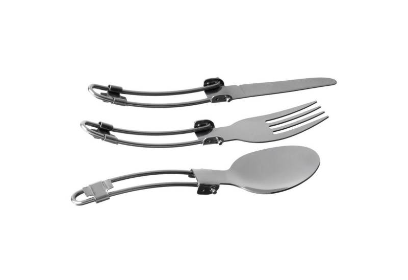 BasicNature Besteck-Set BasicNature Besteckset Biwak 'MiniTrek', Edelstahl von BasicNature