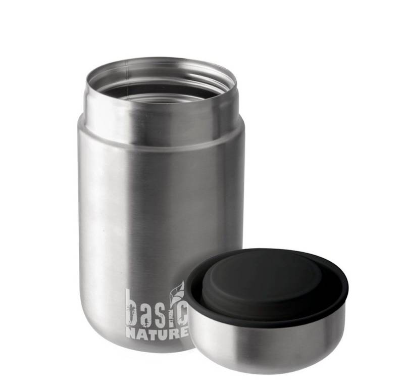 BasicNature Thermobehälter BasicNature Thermobehälter, silber - 400ml von BasicNature