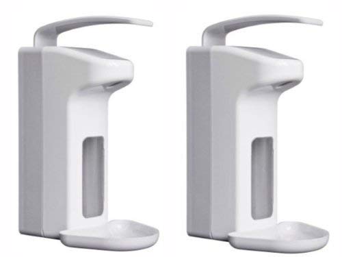 Behrend-Homecare® BASIC PLUS 2 Wandspender für 500 ml Flaschen Seifenspender Spender Desinfektionsspender von Basic Plus Behrend-Homecare