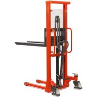 C-Ware Hydraulik-Stapler BASIC mit Einfach-Mast Tragkraft 1.000 kg, Hubhöhe 1.600 mm von Basic