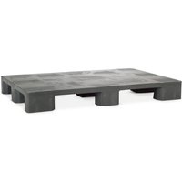 Kunststoff-Palette BASIC, LxBxH 1.200 x 800 x 140 mm von Basic