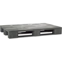 Kunststoff-Palette BASIC, LxBxH 1.200 x 800 x 155 mm von Basic