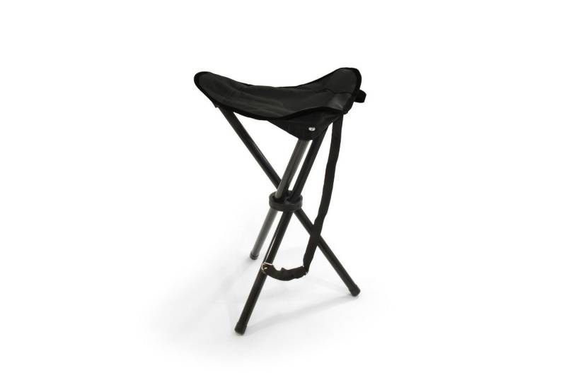 BasicNature Angelhocker BasicNature Dreibeinhocker 'Travelchair' schwarz von BasicNature