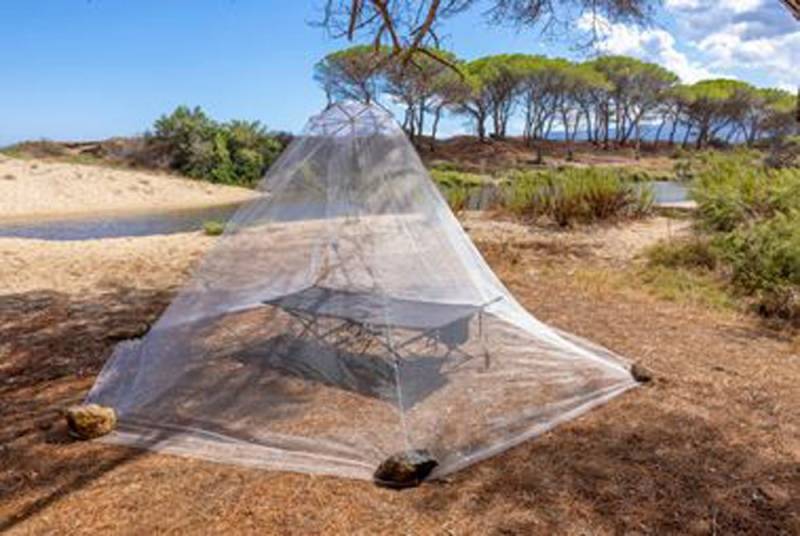 BasicNature Moskitonetz BasicNature Moskitonetz 'Klassik' Baldachin - Mesh 225 von BasicNature