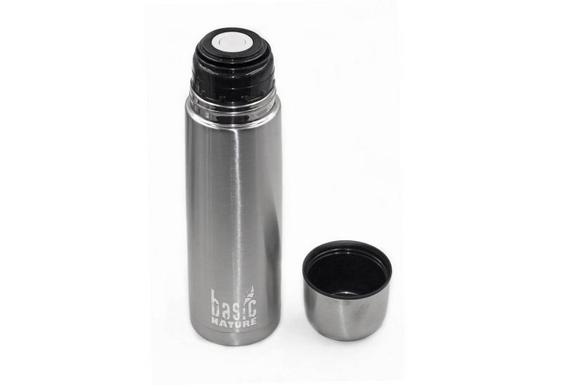 BasicNature Thermoflasche, Isolierflasche 0,5 Liter, mit persönlicher Wunschgravur von BasicNature