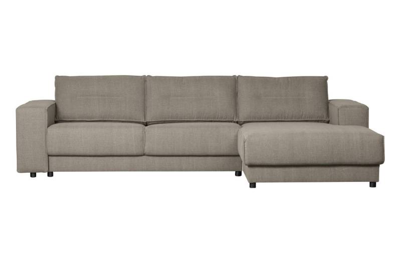 Basiclabel Ecksofa Chaiselongue Randy aus Leinenstoff Rechts von Basiclabel