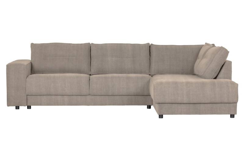Basiclabel Ecksofa Randy aus Leinenstoff Rechts von Basiclabel