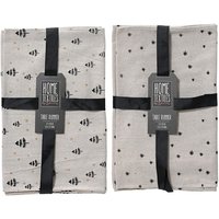 Tischläufer de grau mit schwarzem Druck, 2 Modelle, 32x0,5x150cm. Basics Tischläufer de grau mit schwarzem Druck, 2 Modelle, 32x0,5x150cm. Basics von Basics