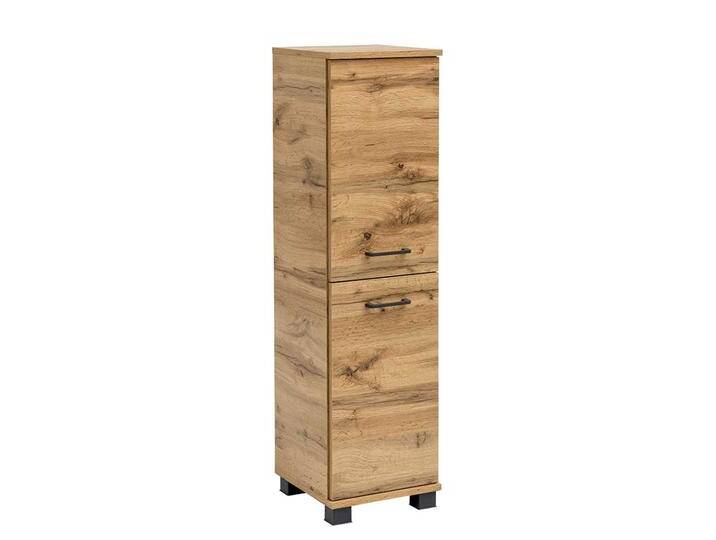 Bad Midischrank in Wildeichefarben Touchwood 2 türig von Basilicana