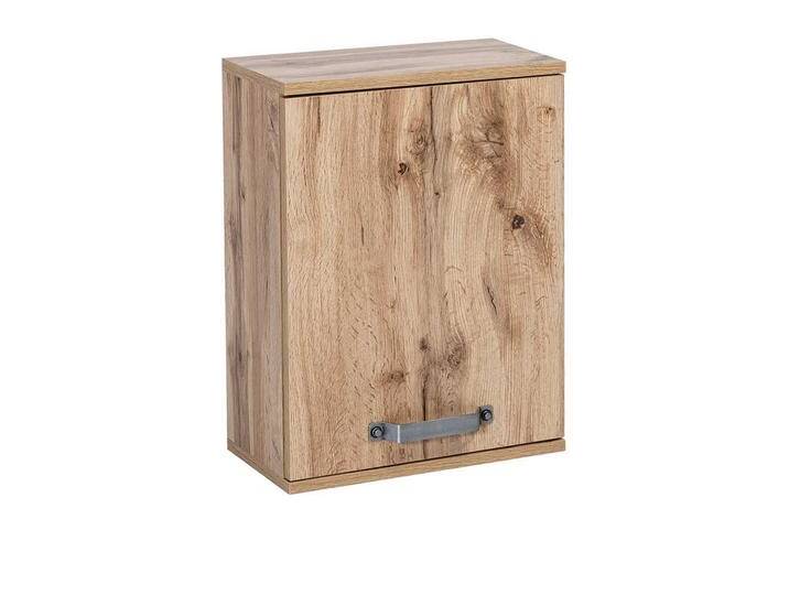 Badezimmer Hängeschrank in Wildeichefarben 40 cm breit von Basilicana