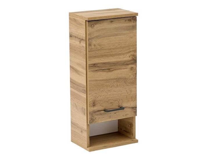 Badezimmer Hängeschrank in Wildeichefarben Touchwood Made in Germany von Basilicana