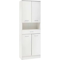 Badezimmer Schrank in Weiß 60 cm breit von Basilicana