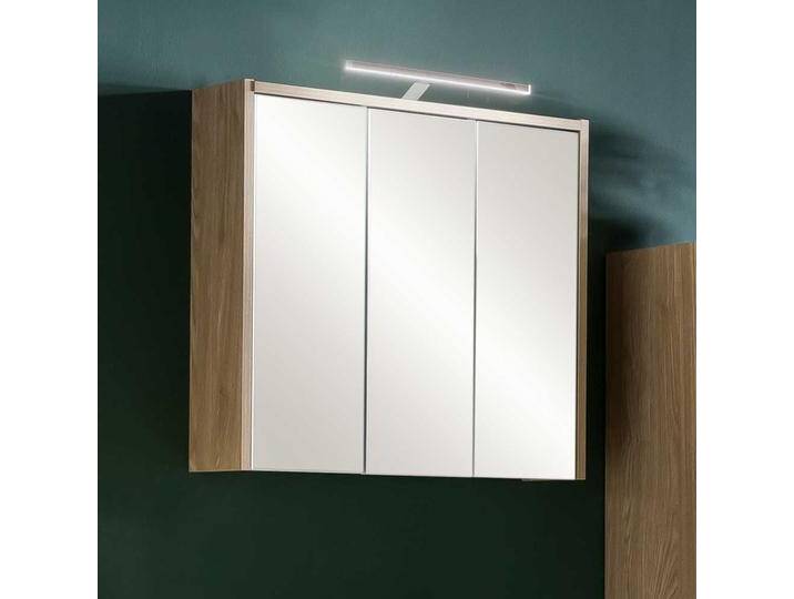 Badezimmer Spiegelschrank in Eiche hell 3 türig Made in Germany von Basilicana