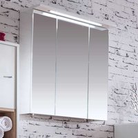 Badezimmer Spiegelschrank in Weiß Made in Germany von Basilicana