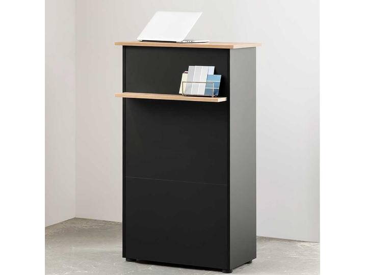 Barschrank Empfangstresen mit Holzwerkstoff Oberfläche melaminbeschichtet Barschrank Empfangstresen mit Holzwerkstoff Oberfläche melaminbeschichtet von Basilicana