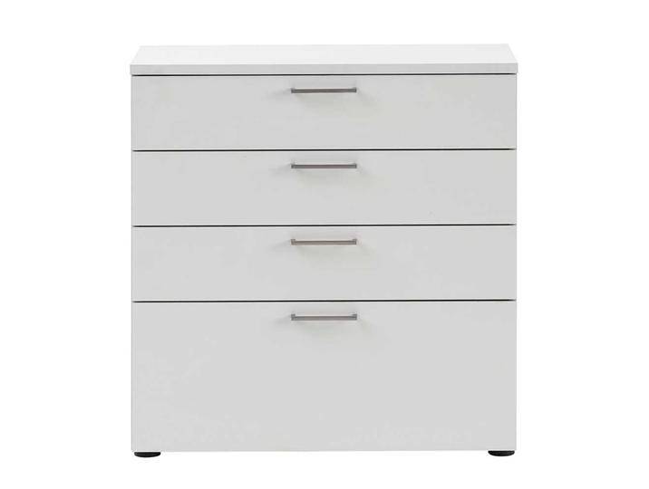 Büro Schubladenkommode in Lichtgrau Metallgriffen Büro Schubladenkommode in Lichtgrau Metallgriffen von Basilicana