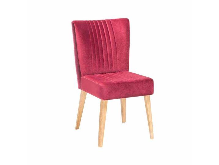 Design Esszimmerstuhl in Pink Stoff Retro modern Design Esszimmerstuhl in Pink Stoff Retro modern von Basilicana