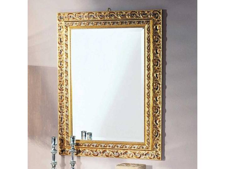 Design Spiegel in Goldfarben Barock Look von Basilicana