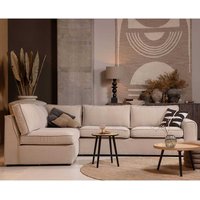 Eckcouch modern Beige 284 cm breit 175 cm tief von Basilicana