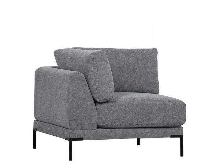 Ecksofa Modul Sofa mit Armlehne und gepolsterter Rückenlehne von Basilicana