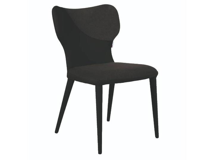 Essstuhl Designstuhl in Anthrazit und Schwarz (2er Set) von Basilicana