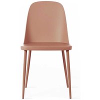 Esstisch Stühle in Rosenholz Kunststoff (4er Set) von Basilicana