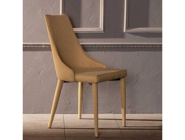 Esszimmer Polsterstühle in Gelb modernen (2er Set) von Basilicana