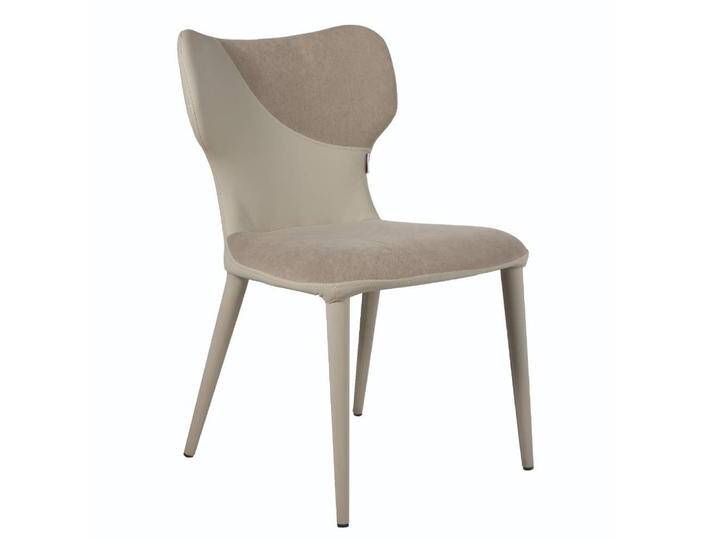 Esszimmerstuhl Esstischstuhl in Beige und Beigegrau (2er Set) von Basilicana