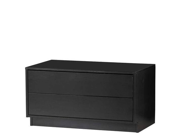 Fernsehlowboard mit zwei Schubladen Push to open Funktion von Basilicana