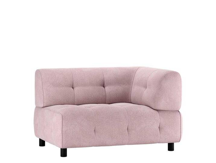 Flachgewebe Couchelement in Mauve 43 cm Sitzhöhe Flachgewebe Couchelement in Mauve 43 cm Sitzhöhe von Basilicana