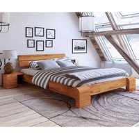 Futonbett aus Kernbuche Massivholz modern von Basilicana